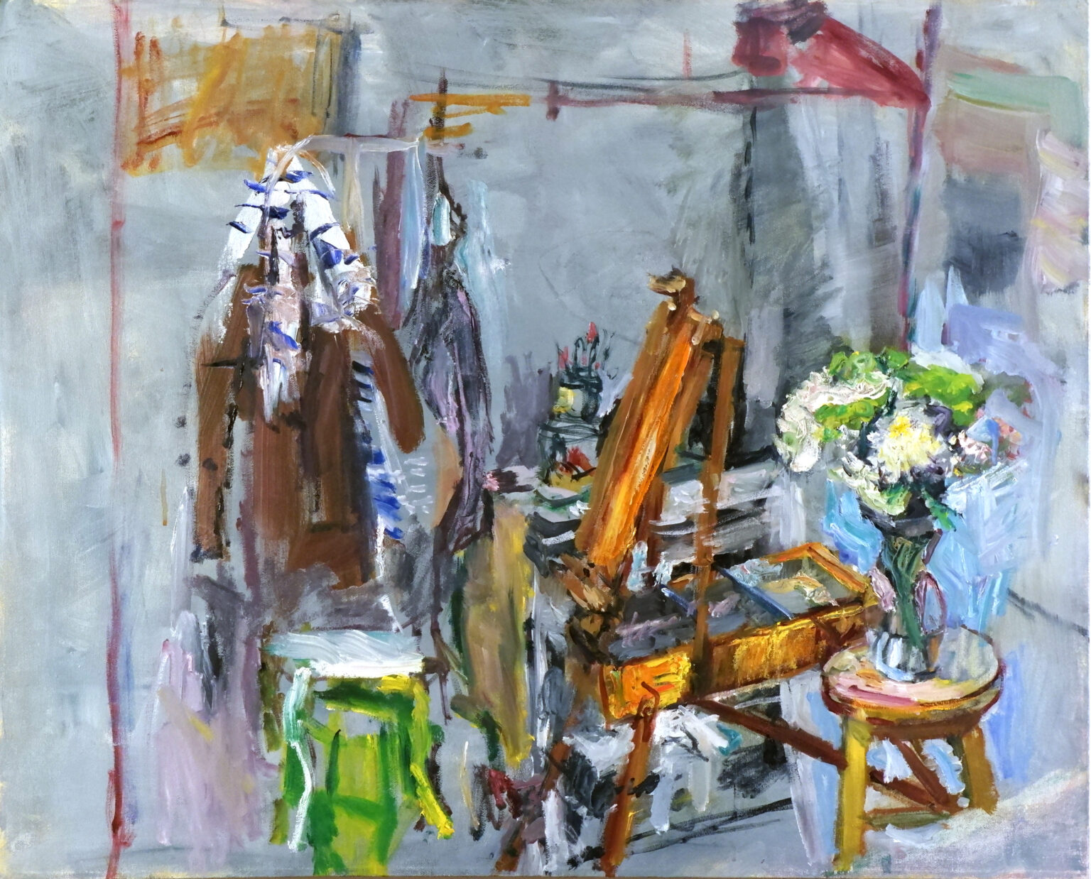 Studio Still Life, 24 x 30 ins, oil on canvas, 2019 $3600 To purchase: val@valnelson.ca